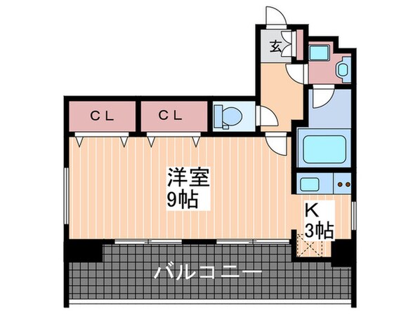 ライフメント堺町Ⅱの物件間取画像